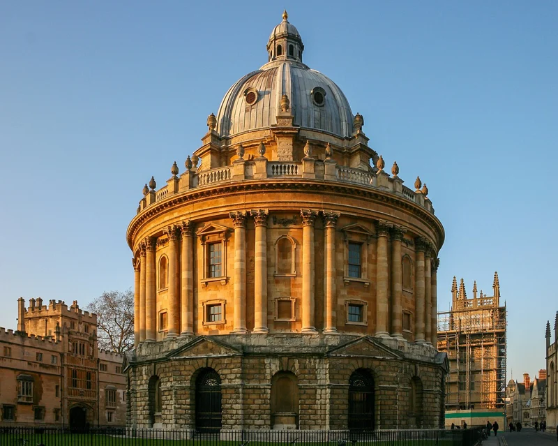 The Radcliffe Camera and surrounding university buildings in Oxford